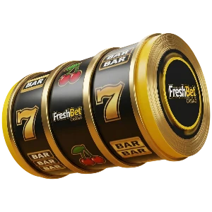 Promotional online casino scene for FreshBet Casino players in the United Kingdom